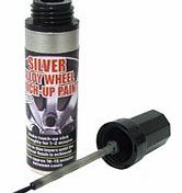 Metallic Silver Car Alloy Wheel Professional Touch-Up Pen Stick Paint