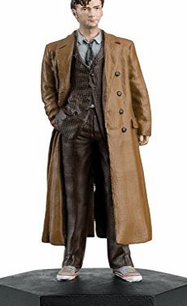 Eaglemoss / Doctor Who Doctor Who Figurine Collection - Figure #8 - 10th Doctor Who David Tennant - Hand Painted 1:21 Scale Model - Collector Boxed