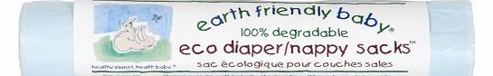 Earth Friendly Baby Eco Nappy Sacks 50 Sacks In A Pack