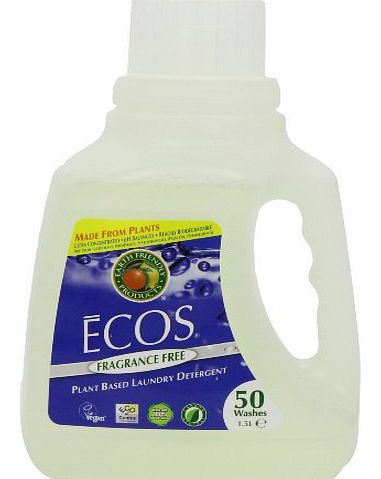 Earth Friendly Products Ecos Fragrance Free Laundry Detergent 1.5 Litre