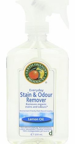 Earth Friendly Products Everyday Lemon Stain and Odour Remover 500 ml (Pack of 6)