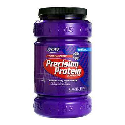 EAS Precision Protein Powder 2lbs (918g) ((908g) - Vanilla)