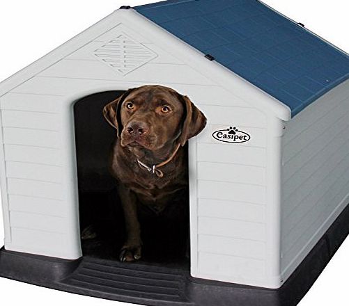 Easipet XL Plastic Dog Kennel, Weatherproof for Outdoor Use (939)