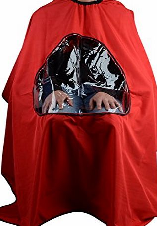 eastar Hair Cutting Gown Hair Salon Cape with Viewing Window Hairdresser Barber Clear Apron