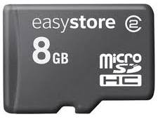 EasyStore MicroSDHC (Class2) - 8GB