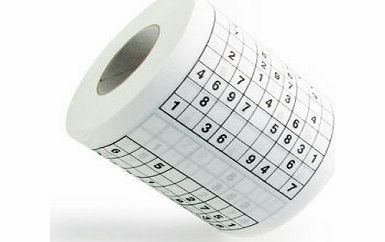 EBASE Creative Sudoku Toilet Paper, Dollar Money Funny Toilet Paper (Sudoku)