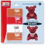 Bears making Kit clay type Fimo Soft