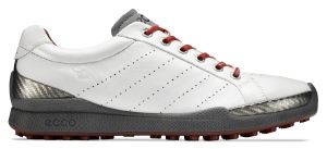 Ecco Biom Hybrid Golf Shoes White/Brick