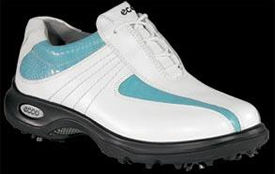Casual Swing Womens Golf Shoe White/Cruise Blue
