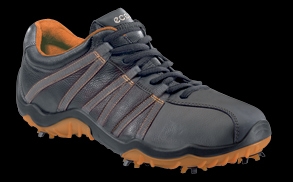 Ecco Golf Ecco Casual Cool  Golf Shoe Ascot/Titanium Orange