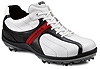Ecco Golf Ecco Casual Cool II Golf Shoe White/Black/Lava