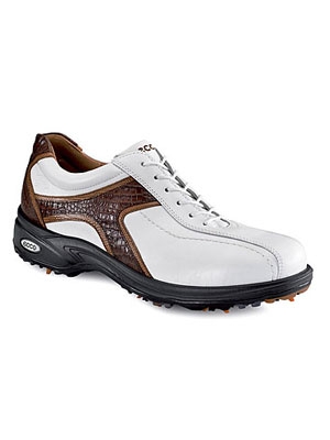 Ecco Golf Ecco Flexor Hydromax Golf Shoe White/Bison