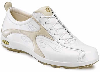 Ecco Grip Ladies Golf Shoe White/Ice White