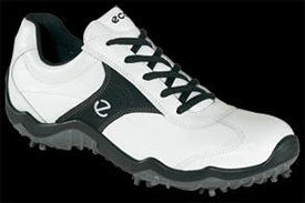 Ecco New Casual Cool Hydromax Golf Shoe White/Black