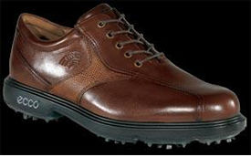 Ecco New Classic Hydromax Golf Shoe Cognac