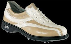 Ecco New Classic Hydromax Womens Golf Shoe Ice White/Safari