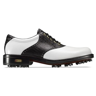 Ecco World Class GTX Golf Shoes (White/Black) 2013