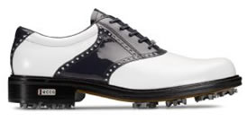 Ecco World Class GTX Golf Shoes White/Patent