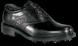 World Class Saddle GTX Golf Shoe Black/Black