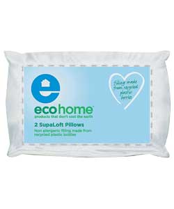 eco Friendly Synthetic Pillow Pair