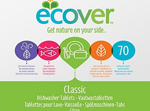 Ecover Xl Dishwasher Tablets 1.4 Kg
