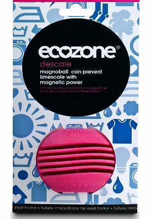 Ecozone Magnoball - Anti-Limescale Ball for Washing Machine amp; Dishwasher Lasts up to 10 years