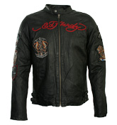 Black Riders Unite Leather Jacket