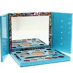 Ed Hardy Color Make Up Set Geisha Blue - 18 Items
