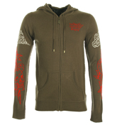 Tiger Army Full Zip Hooded Sweater