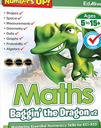Edalive Maths Baggin The Dragon V2 (PC/Mac)