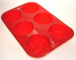 Silicone Rose Muffin Pan 350X230X5Mm