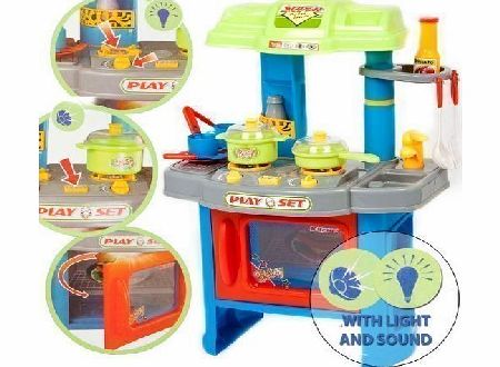 Eddy Toys 29 Piece Electronic Toy Kitchen