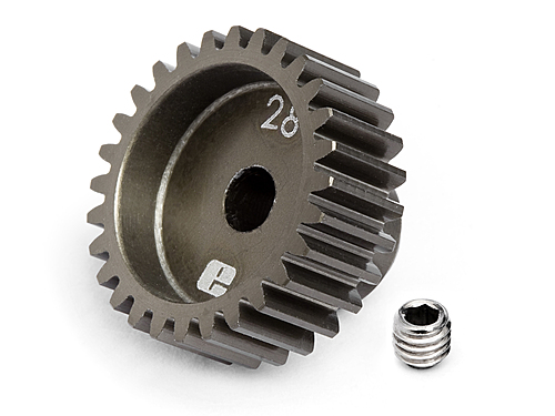 Edit 28 Tooth Hard Coated 48DP Pinion