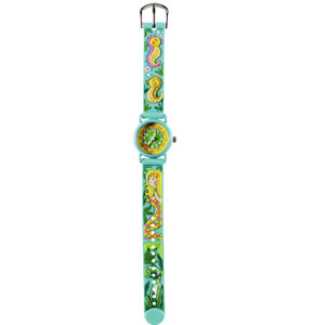 Educational Watch for Children in Sea Green