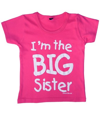 Im the Big Sister- Pink T-Shirt