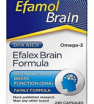 Efamol Brain. EFALEX BRAIN FORMULA. 240