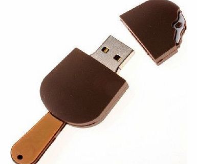 TM) Coffee Novelty Ice Cream USB Flash Key Pen Drive 8GB Memory Stick Gift +eFutures nice Keyring