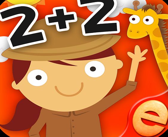 Eggroll Games Animal Math Games for Kids with Skills: The Best Pre-K, Kindergarten and 1st Grade Numbers, Counting, Addition and Subtraction Activity Games for Boys and Girls