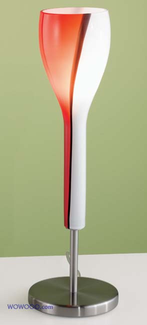EGLO IO Red & White Table Lamp