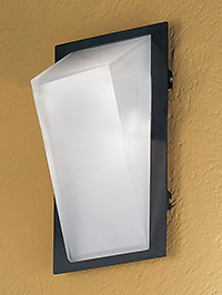 Eglo Lighting Park Modern Anthracite And White Glass Outdoor Wall Light