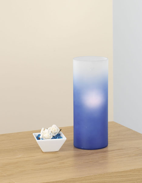 Troy Blue Table Lamp