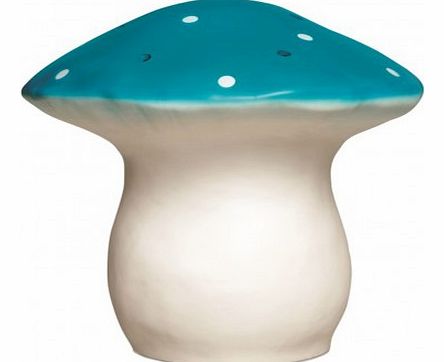 Mushroom lamp - petrol blue `One size