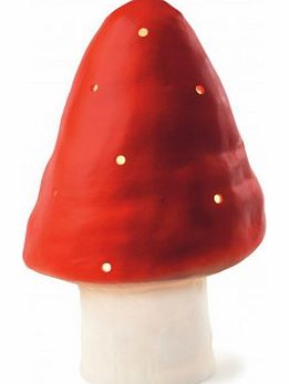 Mushroom lamp - small Red `One size