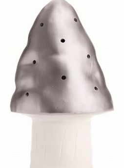 Mushroom lamp - small Silvery `One size