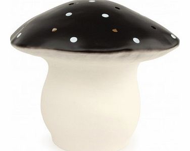 Mushroom lamp Noir `One size