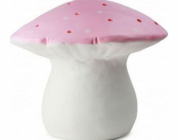 Mushroom lamp Pale pink `One size
