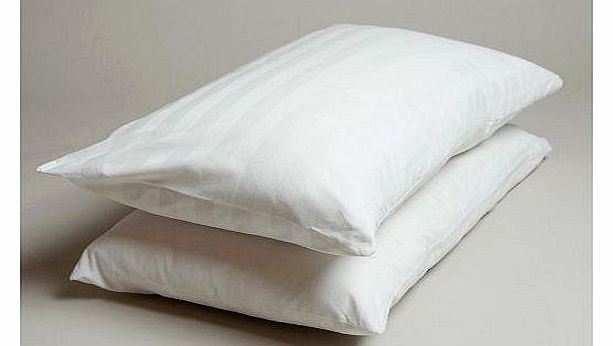 Luxurious Goose Down Pillow - 1000 Thread Count, Firm, Queen Size, 750 Fill Power, 100% Egyptian Cotton Cover