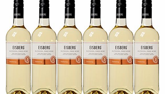 Eisberg Chardonnay Alcohol Free German White Wine (Case of 6)