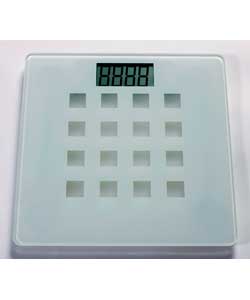 eks Frosted Glass Square Design Scale