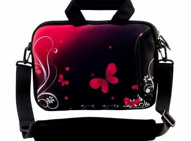 13`` Inches Design Laptop Notebook Sleeve Soft Case Bag With Handle and Shoulder Strap for Apple MacBook Air, MacBook, MacBook Pro, MacBook Pro Retina, MacBook Aluminum, MacBook Unibody, iBook G3, iBoo